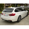 Escape trasero doble Ragazzon BMW Serie 3 F31(TOURING) 318D - 318D XDRIVE (110KW - B47) 2015 - Hoy