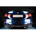 Tramo intermedio + Silencioso trasero Con valvulas integradas Bmw M4 F82 (Coupe) 3.0 V6 (317KW) 2014 - Hoy