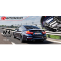 Tramo intermedio + Silencioso trasero Con valvulas integradas Bmw M4 F82 (Coupe) 3.0 V6 (317KW) 2014 - Hoy