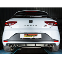 Escape trasero doble en acero inox Ragazzon Seat Leon III (5F) 2.0TSI CUPRA300 (221KW) 2017 - Hoy