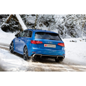 Silencioso intermedio + Silencioso trasero con valvulas integradas Audi RS3 SPORTBACK 2.5TFSI QUATTRO (270KW) 2015 - 2017