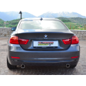 Silencioso trasero doble en acero inox BMW Serie 3 F30(SEDAN) 320D (120KW) 10/2011 - Hoy