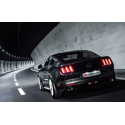 Silencioso intermedio acero inox + Silencioso trasero inox Ford Mustang VI Coupe 5.0 V8 GT (310KW) Ø76MM 2015 - Hoy
