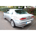 Escape trasero en acero inox Alfa Romeo 156 2.0JTS (122KW) BERLINA + SPORTWAGON 1997 - 06/2007 Ragazzon