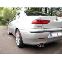 Escape trasero en acero inox Alfa Romeo 156 2.0JTS (122KW) BERLINA + SPORTWAGON 1997 - 06/2007 Ragazzon