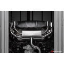 Silencioso trasero doble en acero inox con valvulas integradas Audi TTS 2.0TFSI QUATTRO (228KW) 10/2014 - 06/2018