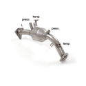 Catalizador deportivo grupo N + tramo sustitución filtro antipartículas en acero inox Audi A4 2.0TDI QUATTRO (125KW) 11/2007 - 2
