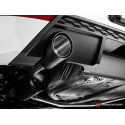 Escape trasero doble acero inox salidas Carbon Shot Seat Ibiza MK5 (6F) 1.0TSI (85KW) FR 2019 - Hoy