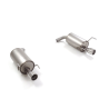 Silencioso trasero doble en acero inox Alfa Romeo 159 3.2JTS V6 - 3.2JTS V6 Q4 (191KW) + SPORTWAGON 09/2005 - 2011