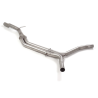 Tramo intermedio en acero inox Audi A5 CABRIO 2.7TDI V6 (140KW) 2009 - 2011