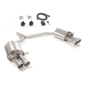Silencioso trasero en acero inox salidas redondas Audi A5 (typ 8T) Sportback Quattro 2.0TFSI (155kW) 2008 - 2013