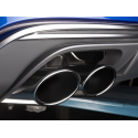 Tramo intermedio + Silencioso trasero en acero inox S3 (typ 8V) Sportback Quattro 2.0TFSI (221kW) 2018 - Hoy