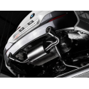 Silencioso trasero doble en acero inox BMW Serie 1 F20 116i (80kW - B38) 2015 - 2019