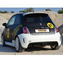 Tramo trasero grupo N en acero inoxAbarth 500 / 595 (typ 312) 1.4TJET 595 (132kW) 2013 - 2015