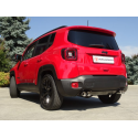 Silencioso trasero doble en acero inox Jeep Renegade 1.3 T4 4WD (132kW) 2018 - 2020