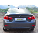 Silencioso trasero doble en acero inox BMW Serie 3 F30 (Sedan) 316D (85kW) 2012 - 2015