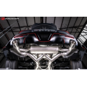 Escape trasero en acero inox Toyota Supra Mk5 GR 3.0 (250kW) 2019 - Hoy