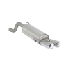 Silencioso trasero en acero inox Abarth Grande Punto 1.4 TJET kit esseesse (132kW) 2007 - Hoy