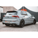 Silencioso trasero doble en acero inox Volkswagen Golf Mk8 1.5TSI (96kW - Eje rigido) 2019 à Hoy