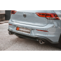 Silencioso trasero doble en acero inox Volkswagen Golf Mk8 1.5TSI (96kW - Eje rigido) 2019 à Hoy