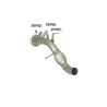 Tramo supresor catalizador + FAP en acero inox BMW X5 (E53 / E70) E70 35d xDrive (210kW) 2007 - 2010