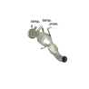 Catalizador + Tubo supresor FAP en acero inox BMW X6 (E71) 35d xDrive (210kW) 2008 - 2010