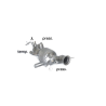 Catalizador + FAP en acero inox Volkswagen T5 Caravelle Multivan (typ 7H) 2.0TDi (132kW) 2009 - 2016
