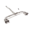 Tubo trasero grupo n doble acero inox Mercedes Classe A(W177) A220 (140kW) 4MATIC 07/2018 - 2020