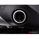 Silencioso trasero doble en acero inox Alfa Romeo Stelvio(949) 2.0 Turbo Q4 (184kW) 2021 - Hoy