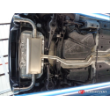 Silencioso trasero en acero inox salidas redondas Volkswagen Golf Mk7.5 / 2.0TDi (110kW) 2018 - Hoy