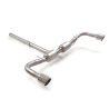 Silencioso trasero doble en acero inox Alfa Romeo Tonale(965) 1.5T (96KW) - 1.5T VGT (118KW) 2022 - Hoy