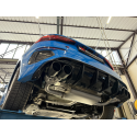 Escape trasero doble en acero inox Audi / A3 (typ 8Y - GY) Sportback 30TFSI (81kW) 05/2020 - Hoy