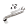 Silencioso trasero doble en acero inox Lancia Delta 2.0 Turbo 16V Integrale Evoluzione (151 / 154kW) EVO1 ø70mm 1991 - 1993
