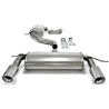 Línea de escape Duplex TA-Technix INOX Audi A3 (Typ 8P) 2.0 TFSi (147Kw/200cv) 2007 - 2012
