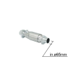 Catalizador deportivo FIA CSAI 100cpsi Ø65mm Universal