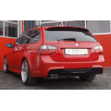 Escape trasero acero inox Bmw E91 (Touring) 325i/325ix (160kw/218Cv) (N53) 2007 - 2012