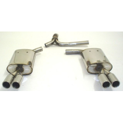 Escape trasero en acero inox Ford Mondeo IV 2.5l Turbo (162kw) 03/2007-11/2010 Hayon