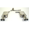 Escape trasero en acero inox Ford Mondeo IV 2.5l Turbo (162kw) 03/2007-11/2010 Hayon
