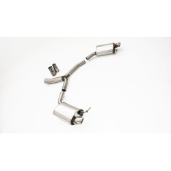 Escapes traseros en acero inox duplex Audi A5 B9 (F5/B8) Sportback Quattro 40 TFSI (150kw/204Cv) 07/2020 - Hoy
