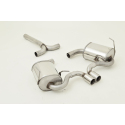 Escape trasero en acero inox Mini R52 Cabrio cooper S 1.6 (125Kw/170Cv) 2004 - 2008