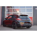 Línea de escape deportiva en acero inoxidable Volkswagen Scirocco III Facelift 2.0l TSI (132/162kw) 04/2014 - 2017
