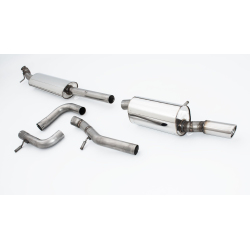 Línea de escape en inox para Opel Corsa F 1.2T (101 CV) 2019 - Hoy